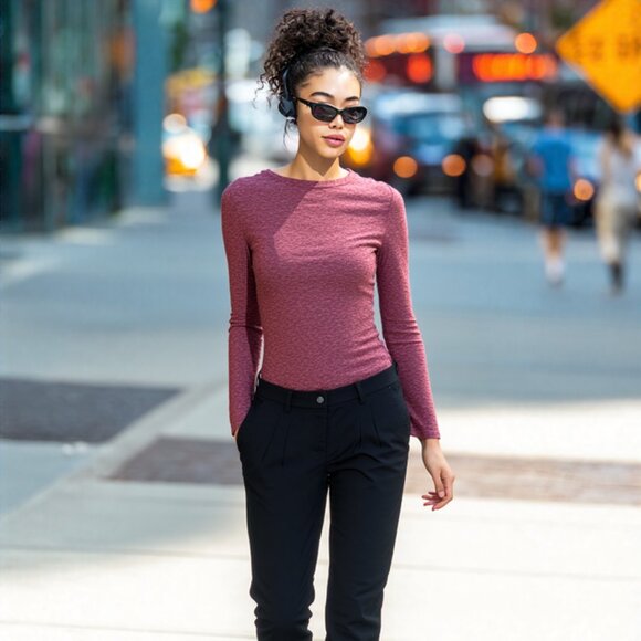 H&M Pants - STYLE BUNDLE: Women’s OLD NAVY Top + H&M Pants, Size S/2, Gently Worn (BB1406B)